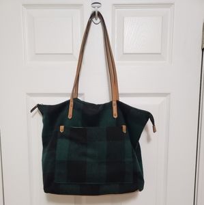 Sonoma Buffalo Check Tote